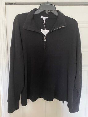 James Perse Half Zip Pullover
